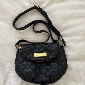 Marc Jacobs Black Quilted Crossbody Bag